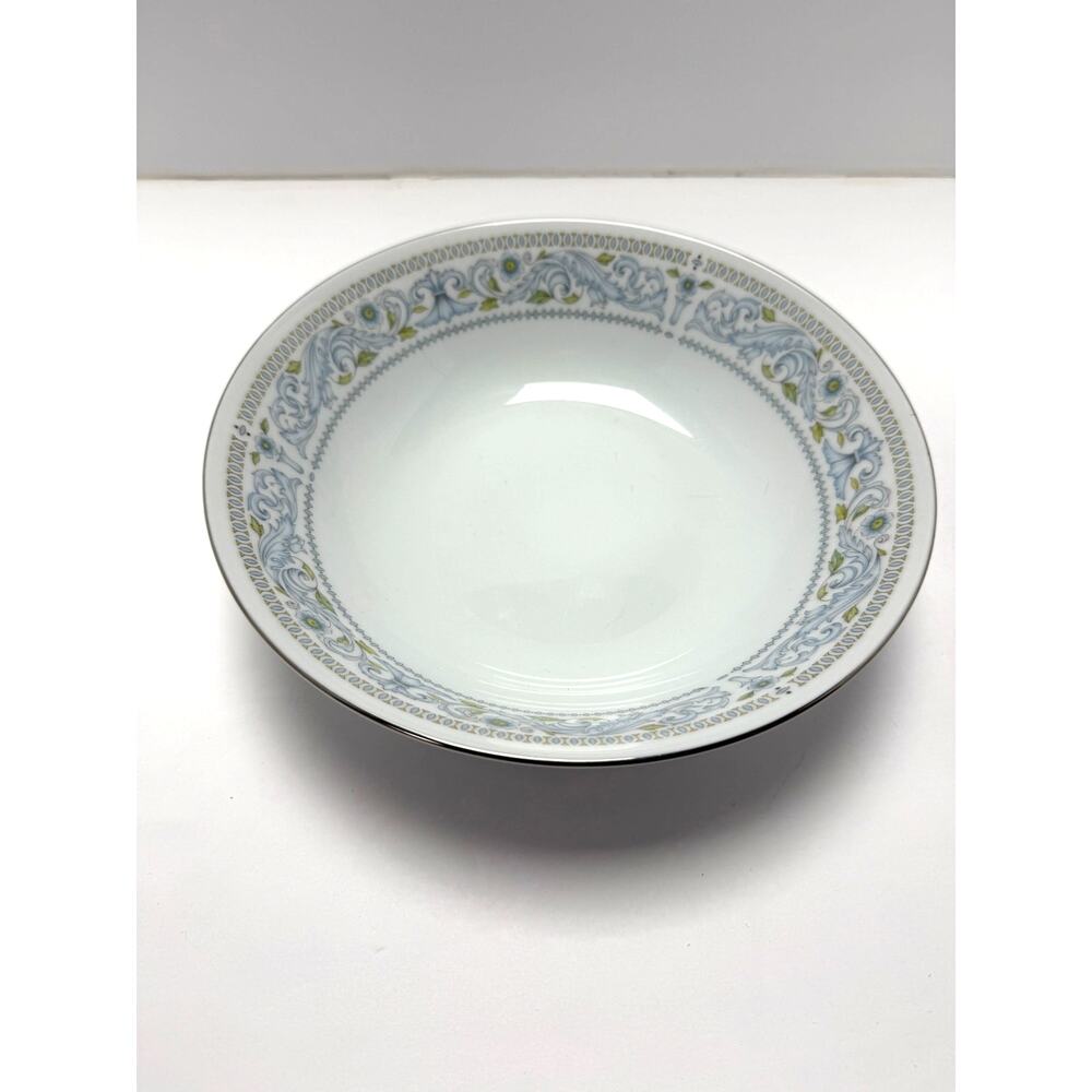 Vintage 80s 90s Crown Ming Harmony Verge Serving Bowl 9 Inch Fine China